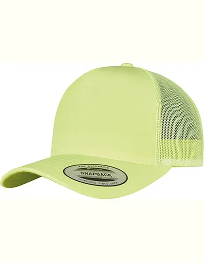 Neon Retro Trucker Cap-FLEXFIT