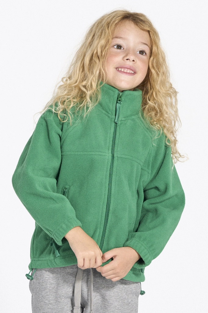 Polaire grand zip enfant-JHK