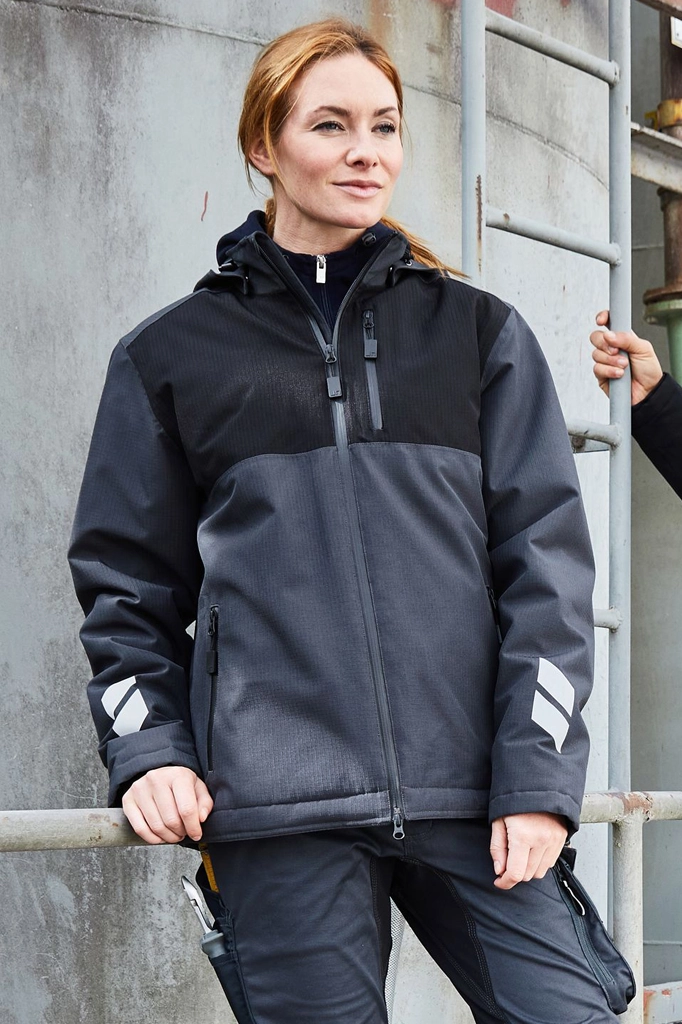 Padded Hardshell Workwear Jacket-DAIBER