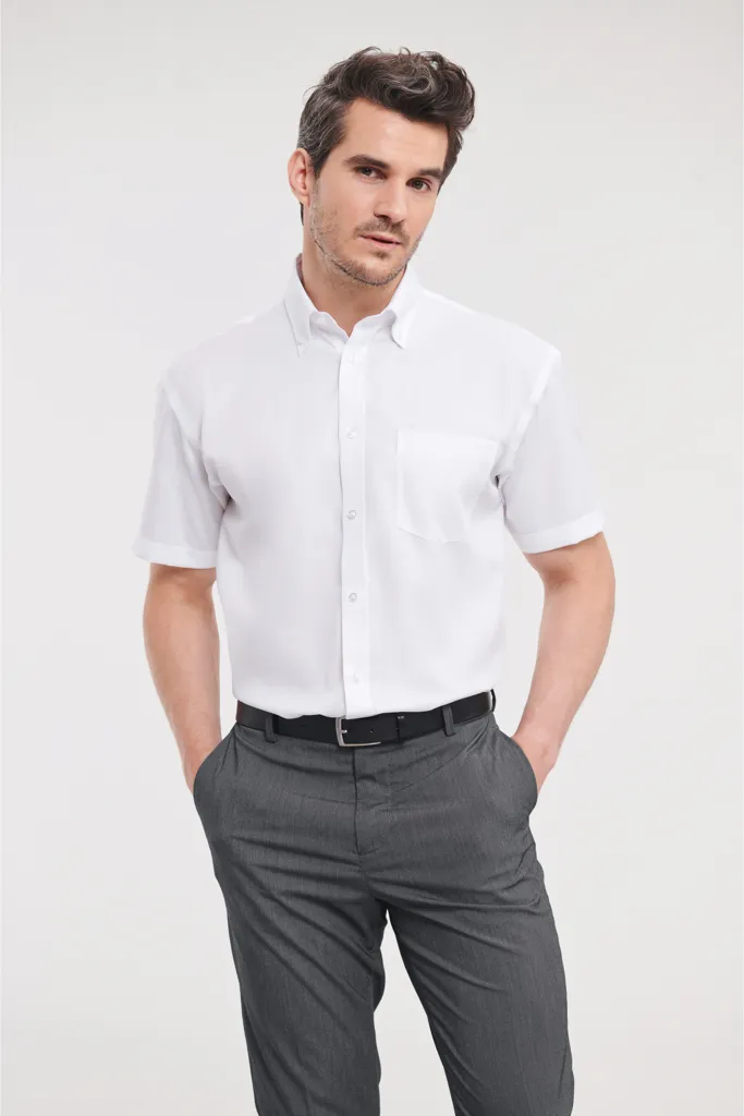 Chemise Manches Courtes sans repassage RUSSELL