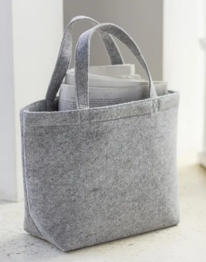 Small Felt Shopper-SG BAGS