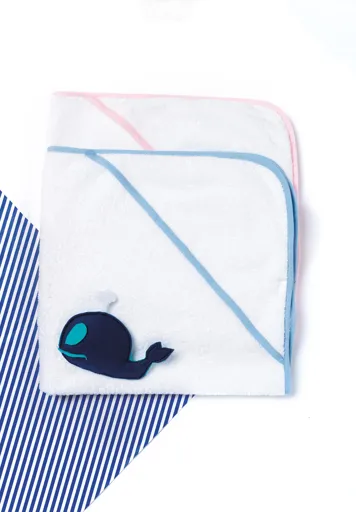 Sortie de bain éponge bébé KARIBAN