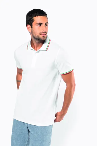 Polo Maille Piquée Manches Courtes-KARIBAN