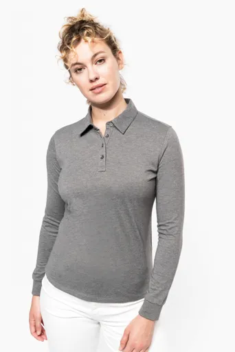 Polo jersey Manches Longues femme - KARIBAN
