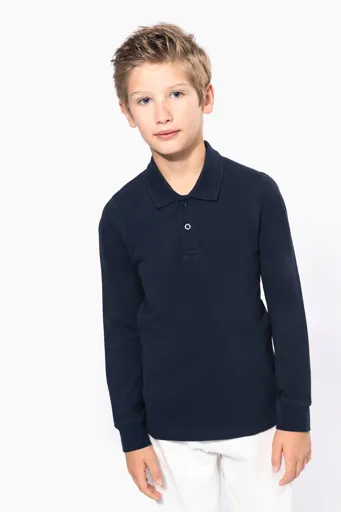 Polo manches longues enfant-Kariban
