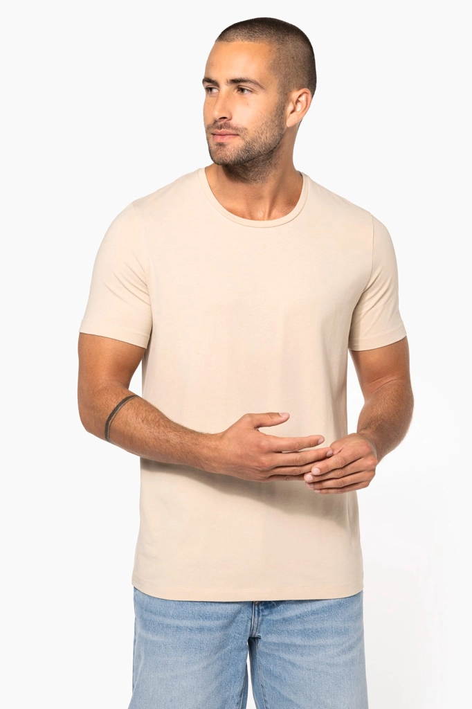 T-Shirt Col Rond  Homme-KARIBAN