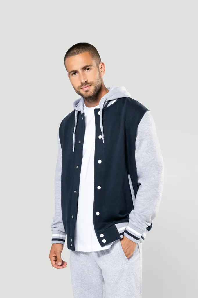 Blouson Teddy à Capuche Unisexe-KARIBAN