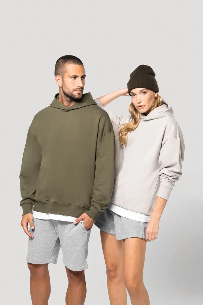 Sweatshirt à capuche molleton oversize unisexe-Kariban