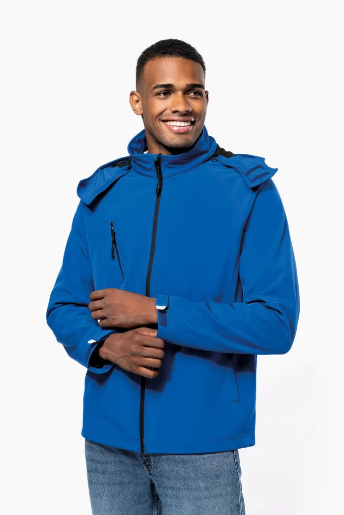 Veste softshell à Capuche  Homme 340 KARIBAN