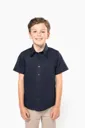 Chemise popeline Manches Courtes Enfant 125 KARIBAN