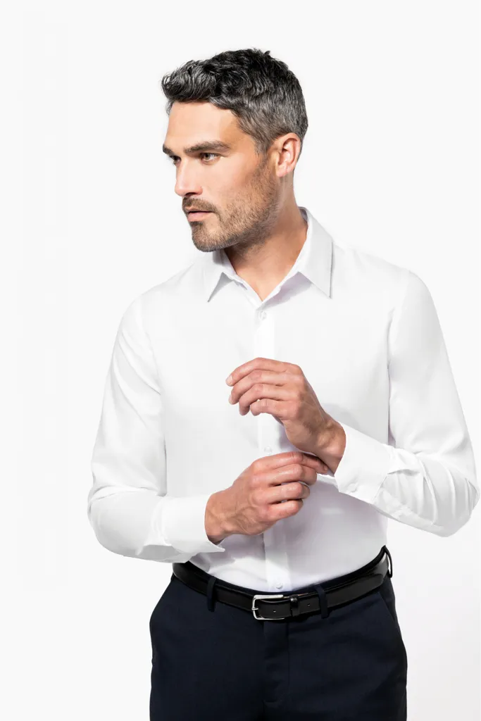Chemise ajustée Manches Longues sans repassage KARIBAN