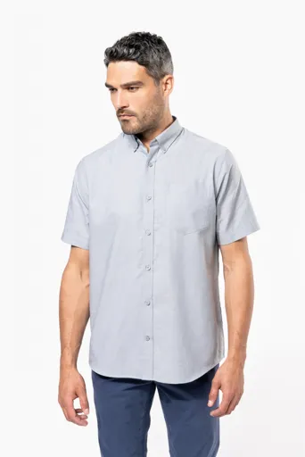 Chemise Homme Manches Courtes Oxford 130 KARIBAN