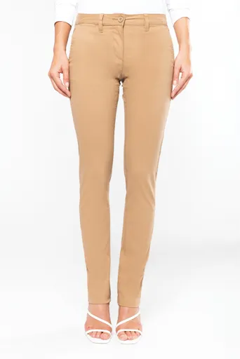 [K741] Pantalon chino femme-KARIBAN