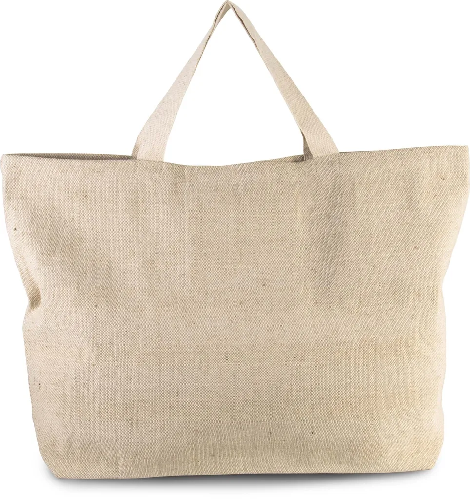 Grand sac de shopping fourre-tout esprit rustique-KI-MOOD