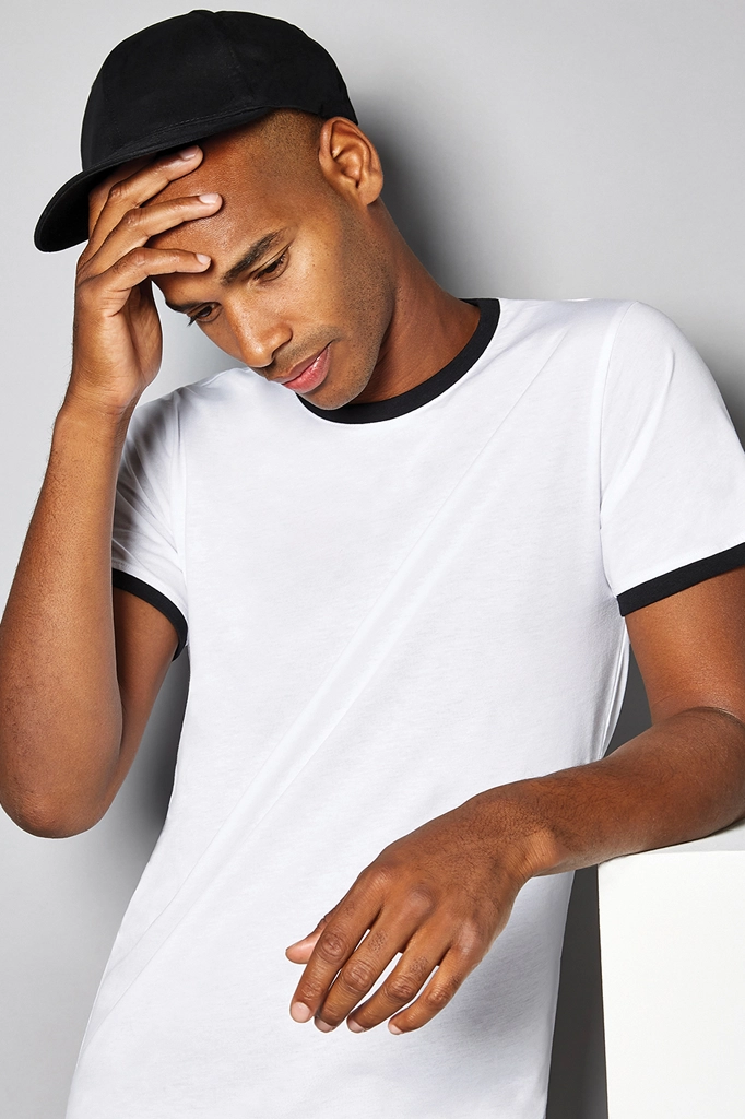 Fashion Fit Ringer T-shirt-KUSTOM KIT