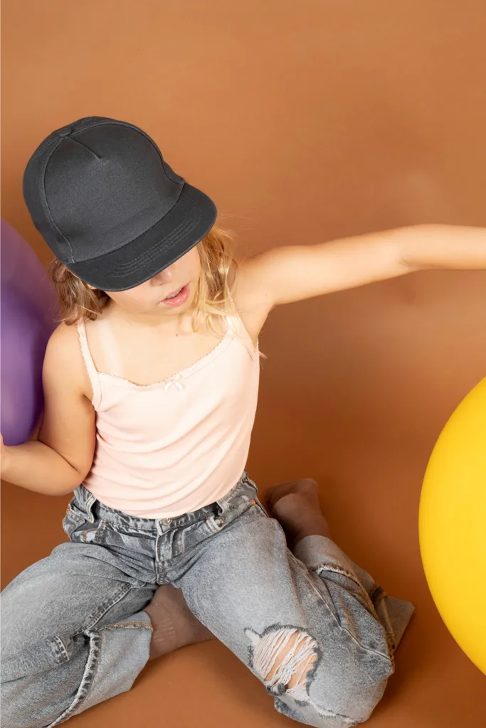 Casquette Enfant SNAPBACK - 5 Panneaux-K-UP