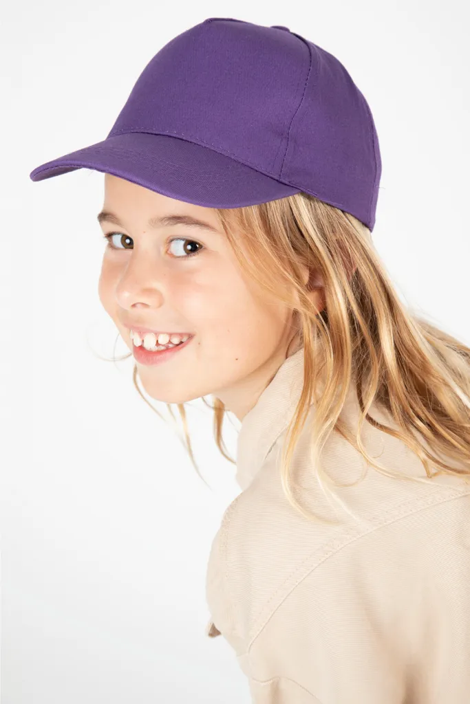 Casquette Enfant en coton - 5 Panneaux-K-UP