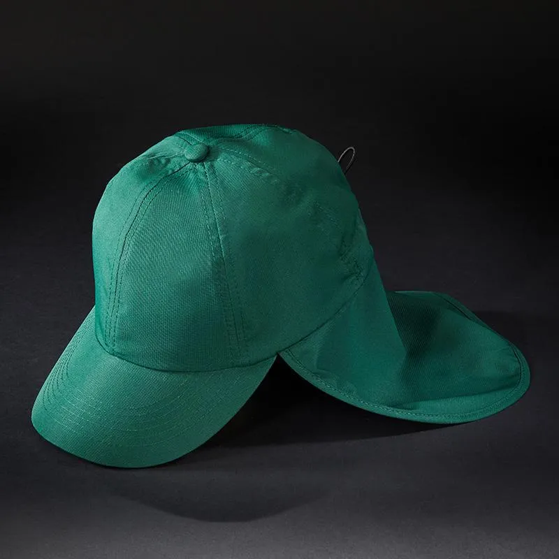 6 Panel Cap With Neck Guard-DAIBER