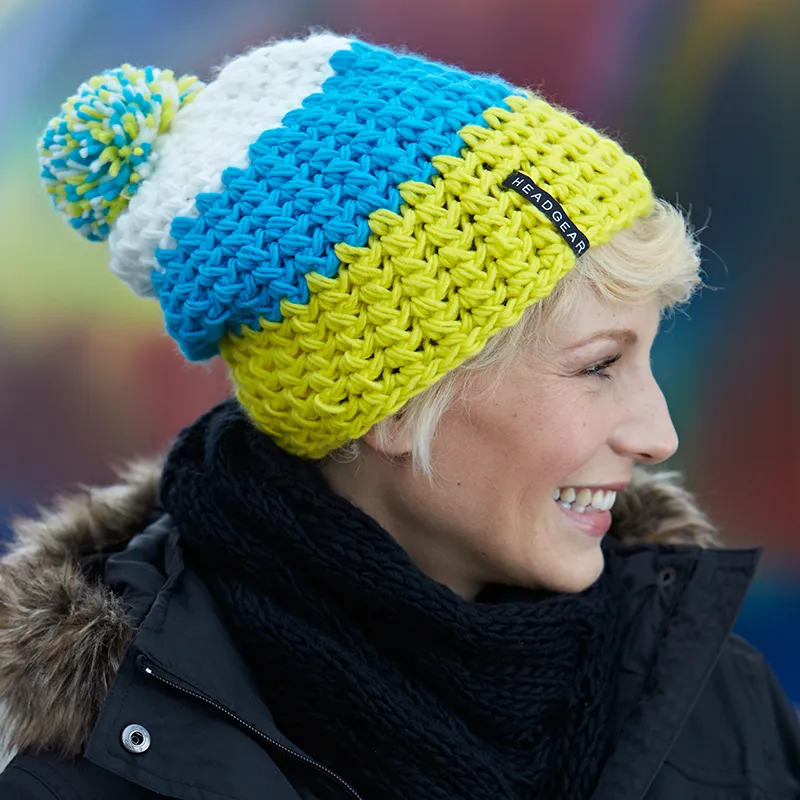 Bonnet Crochet Unisex A Pompon-DAIBER