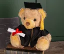 Ours en peluche diplomé MUMBLES