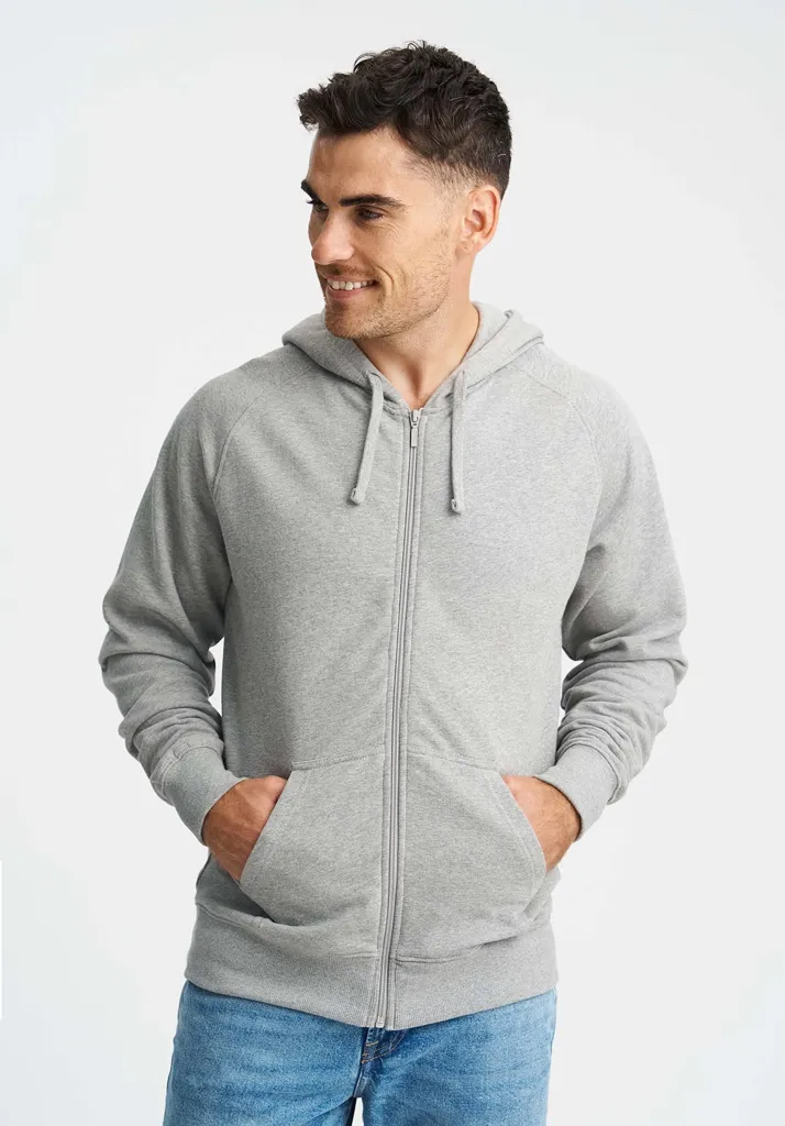 Mens Hoodie With Zip-NEUTRAL