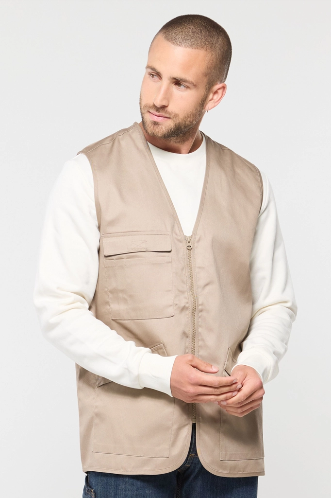 Gilet multi-poches Polycoton CREW 190 PEN DUICK