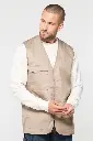 Gilet multi-poches Polycoton CREW 190 PEN DUICK
