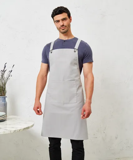 Tablier bavette Barista à lanières-PREMIER