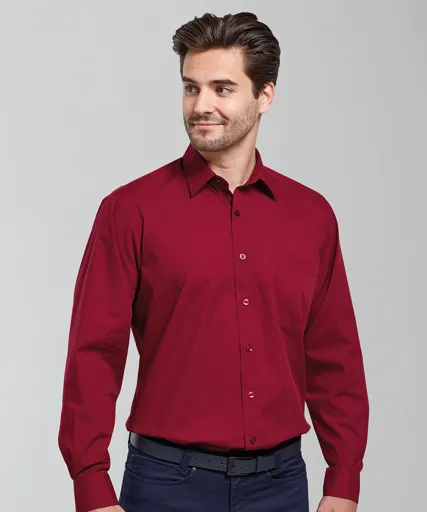 Chemise popeline à Manches Longues PREMIER
