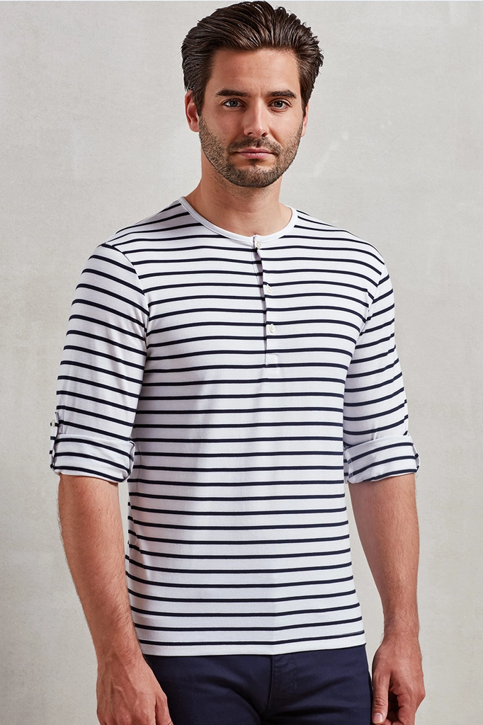 T-shirt Homme manches retroussables Long John-PREMIER