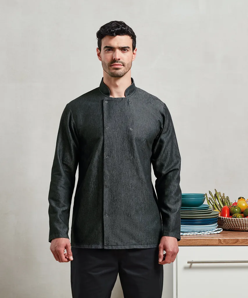 Veste de cuisine denim-PREMIER
