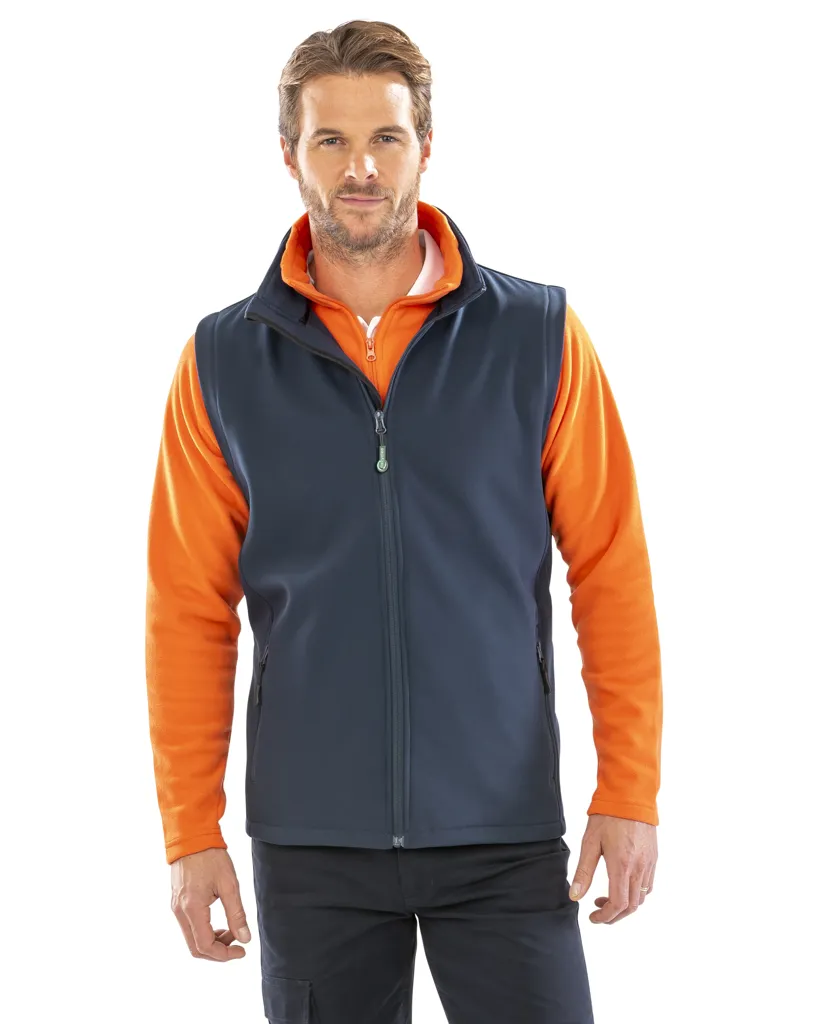 Bodywarmer Softshell Homme Printable-RESULT CORE