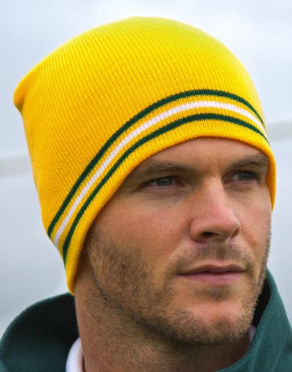 Bonnet aux couleurs nationales Beanie RESULT WINTER ESSENTIALS