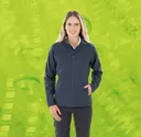 Womens Recycled 2-Layer Printable Softshell Jacket-RESULT GENUINE RECYCLED