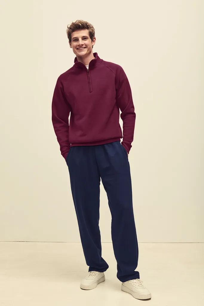 Sweat  Col Zippe Classic 80/20 280 FRUIT OF THE LOOM