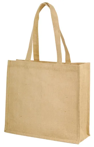 Sac cabas en jute Calcutta avec anses longues SHUGON