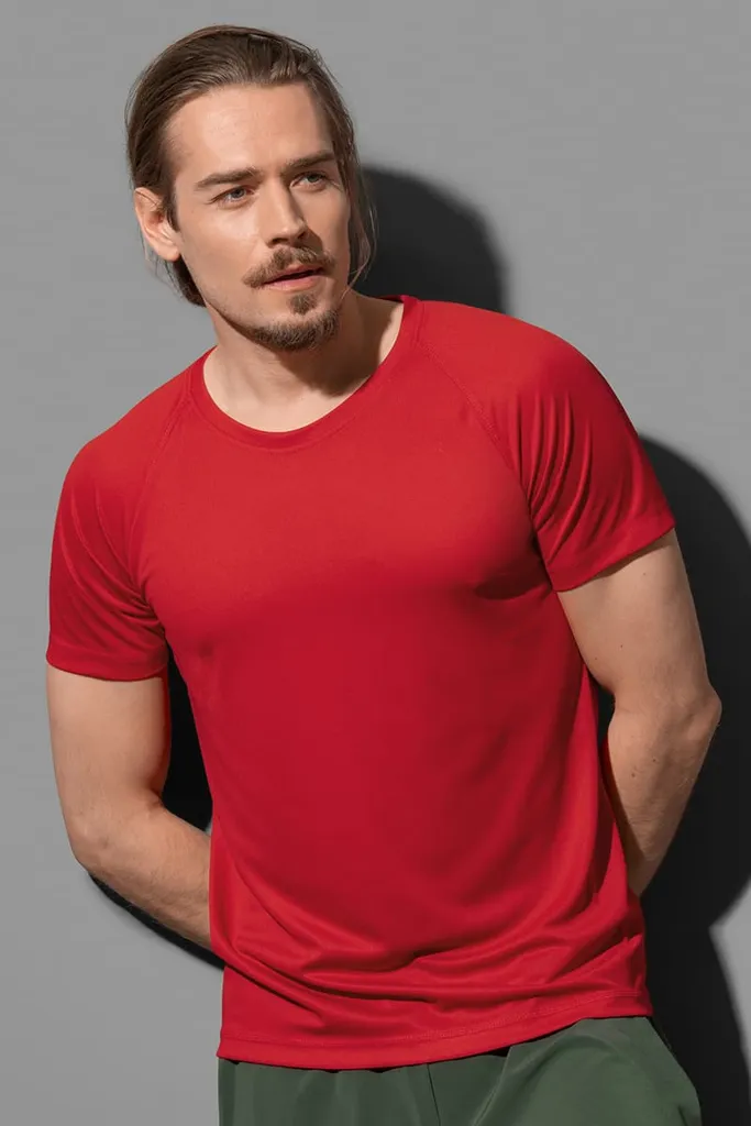 T-shirt Sport Active Raglan Homme 140 STEDMAN