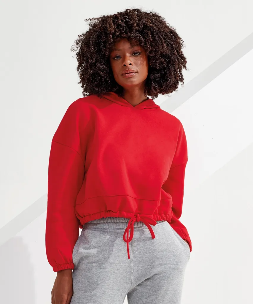 Sweat à capuche court oversize femmes TRIDRI