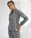 Sweat à capuche zippé pour femmes TRIDRI