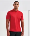 Polo texturé recyclé homme TRIDRI
