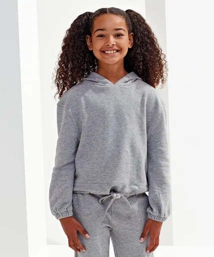 Sweat à capuche court et oversize recyclé pour enfant TRIDRI