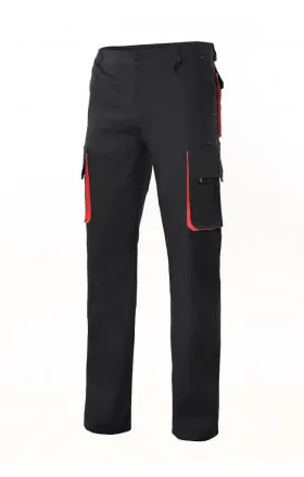 Pantalon Multipoches Bicolore-VELILLA