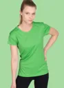 T-Shirt Femme Polyester AFS Interlock 140 g/m²-MUSTAGHATA