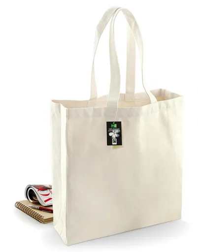 [WM623] Sac coton grande poignée FAIRTRADE CLASSIC SHOPPER  21L WESTFORD MILL
