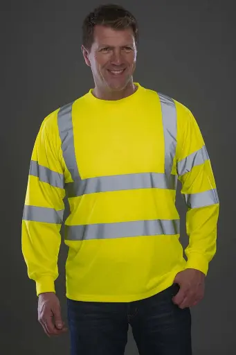T-shirt haute visibilité Manches Longues-YOKO