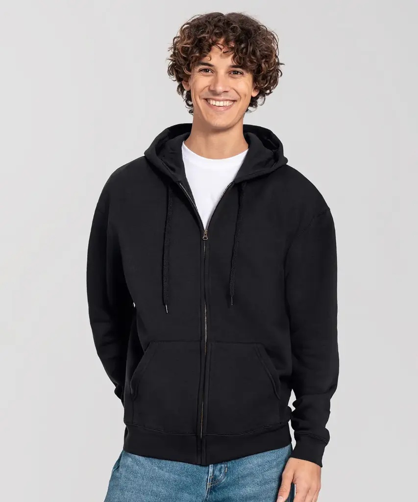 Iconic premium hooded sweat jacket FRUIT OF THE LOOM 