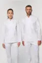 Veste de cuisine écoresponsable et respirante manches longues unisexe WK. Designed To Work